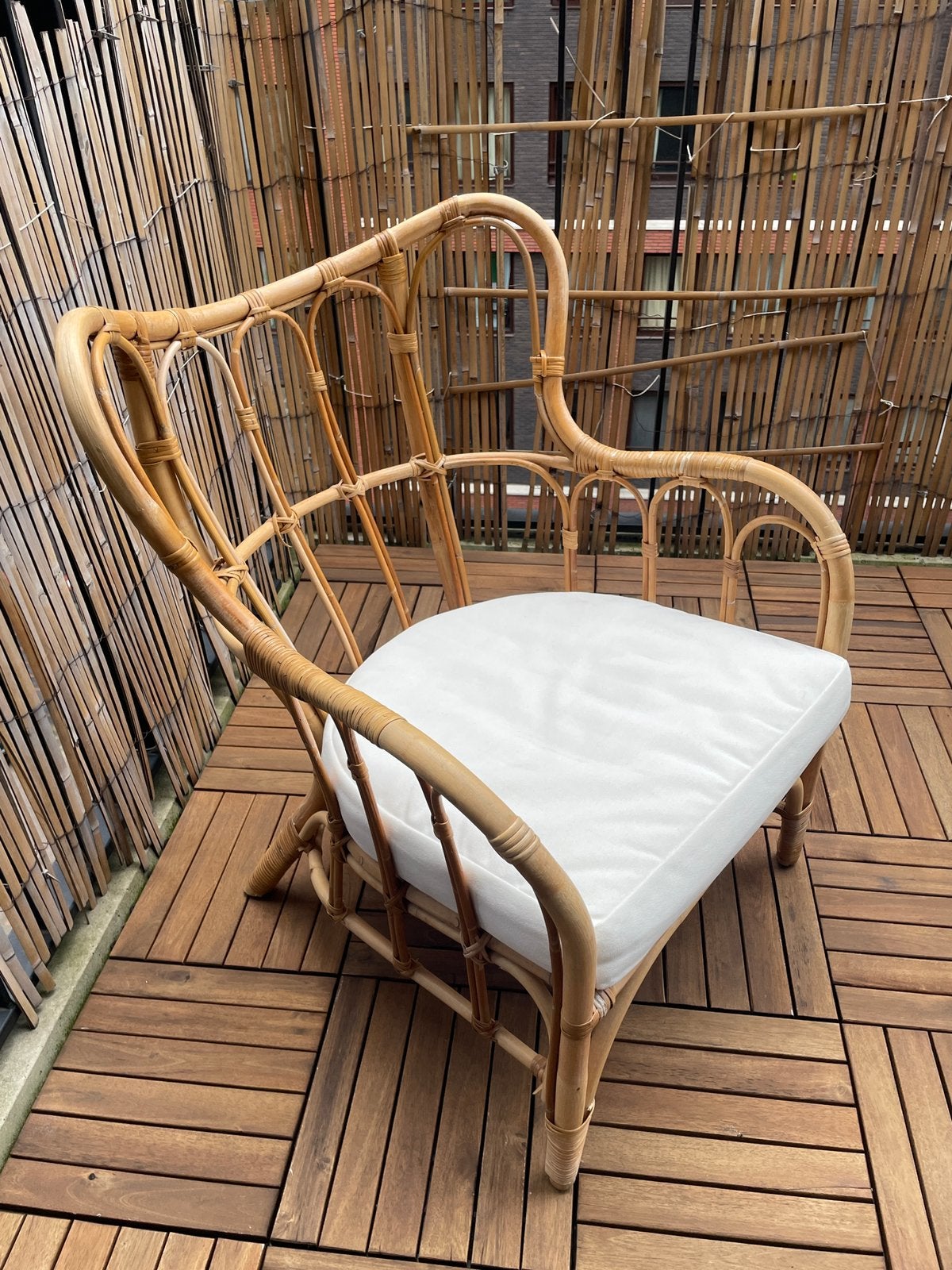 Tuinstoel, Tuin en Terras, Ophalen, Zo goed als nieuw, Hout