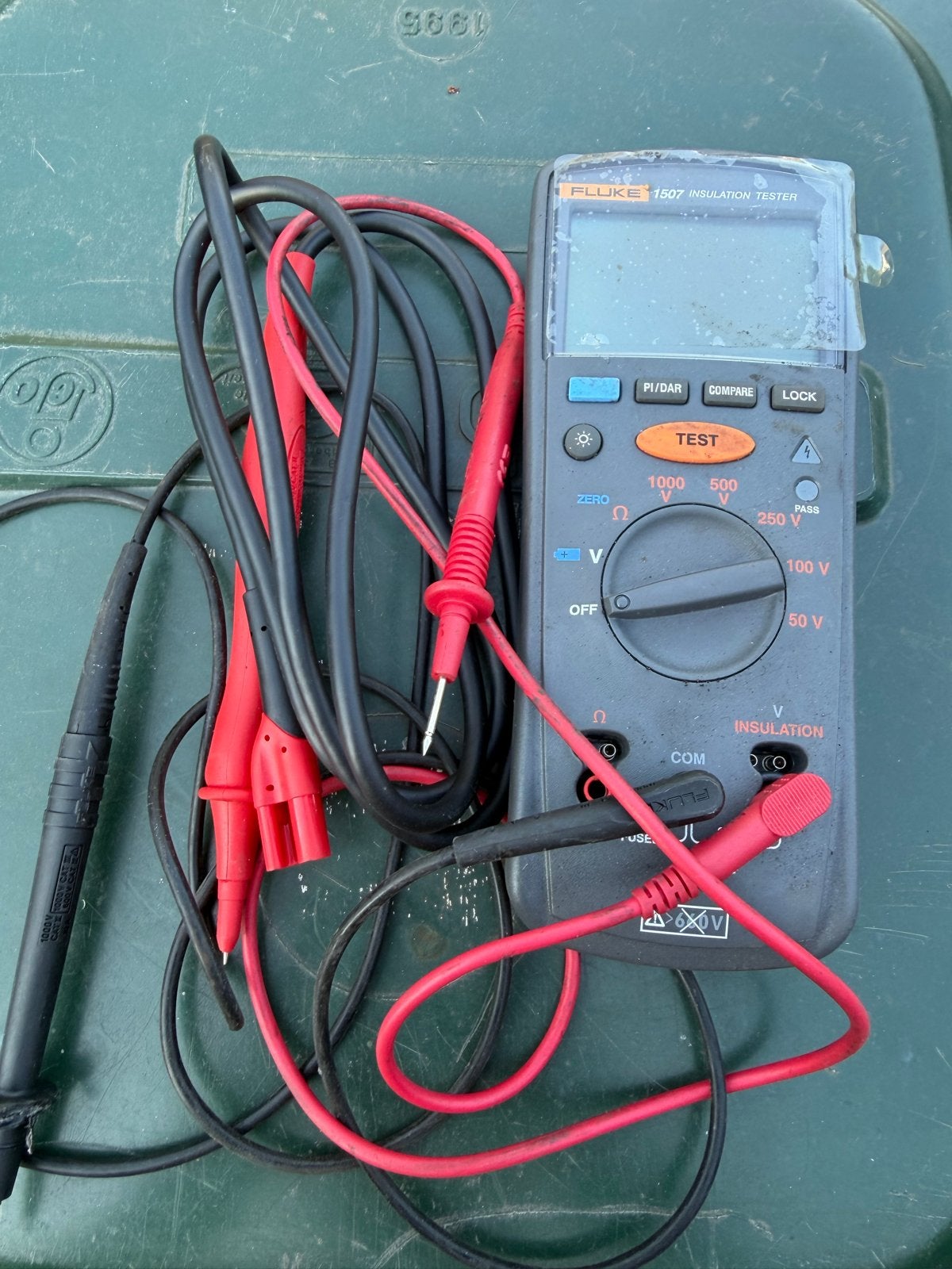 Fluke 1507 Isolatietester, Doe-het-zelf en Verbouw, Ophalen of Verzenden, Gebruikt, Elektriciteit