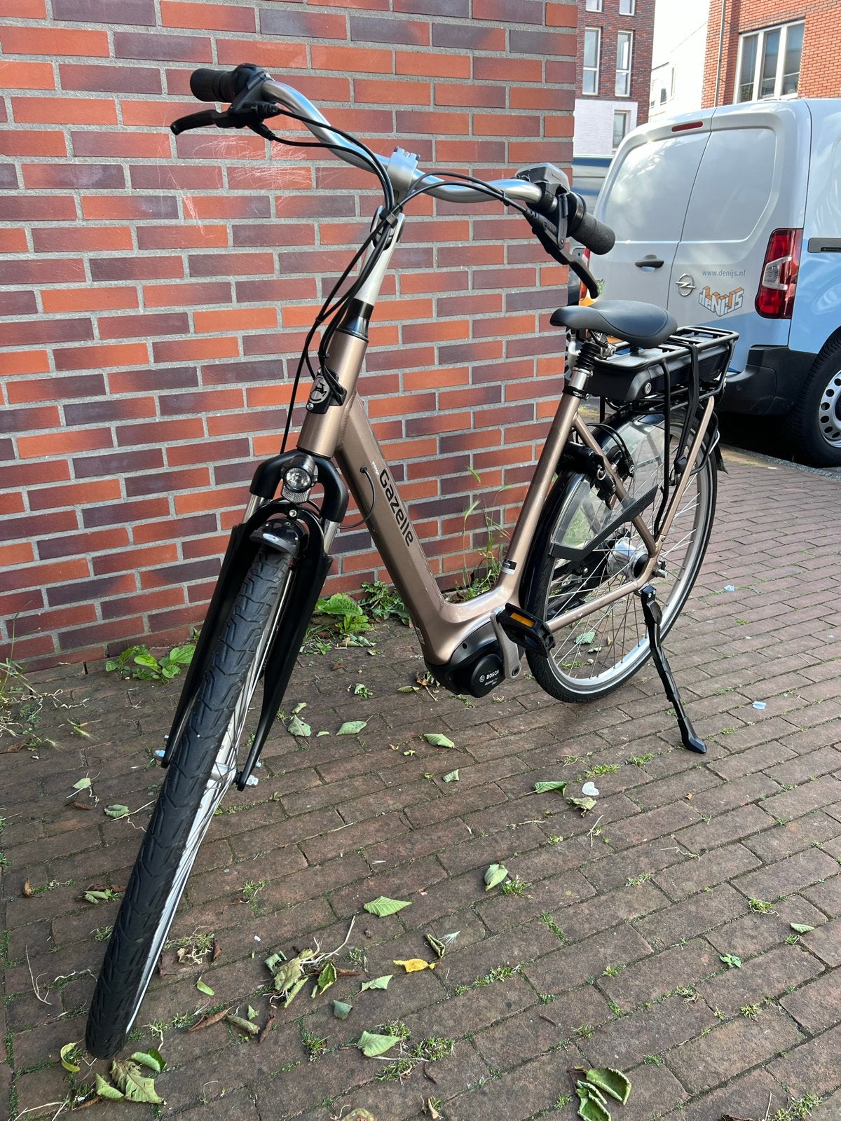 Gazelle Orange C7 elektrische fiets met Bosch PowerPack, Ophalen, Zo goed als nieuw, 51 tot 55 cm, 50 km per accu of meer