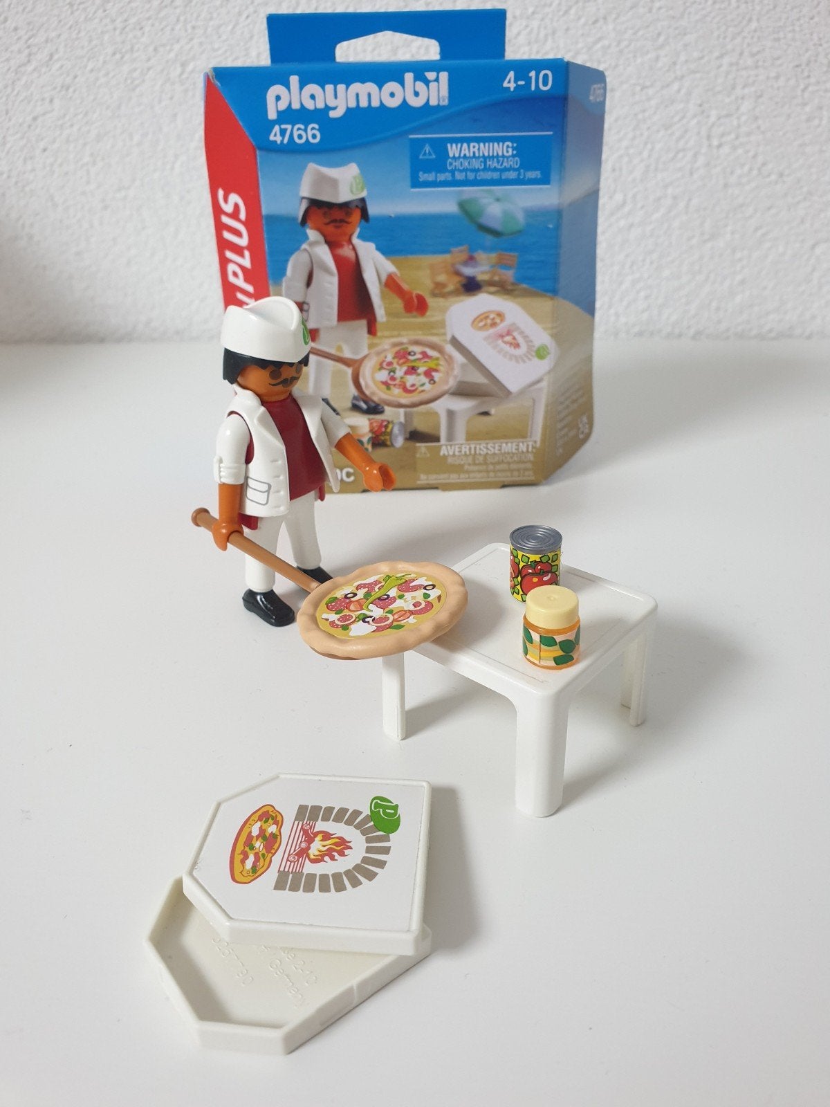 Pizzabakker Playmobil Special Plus 4766, Kinderen en Baby's, Gebruikt, Complete set, Special plus, Ophalen of Verzenden