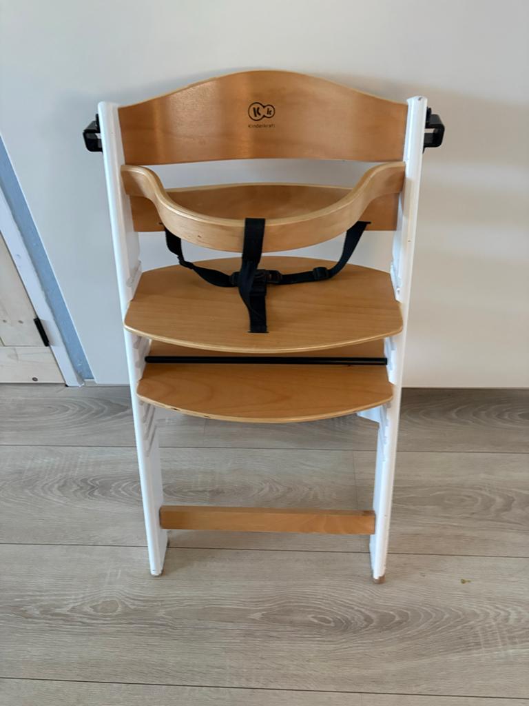 Trip Trap Meegroeistoel - Houten Kinderstoel, Ophalen of Verzenden, Gebruikt, Meegroeistoel, Gordel(s)
