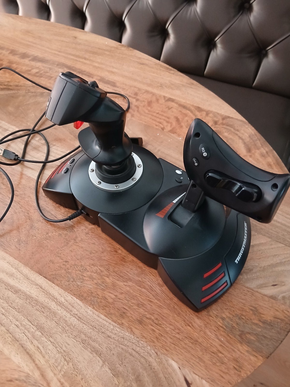 Thrustmaster T-Flight Hotas X V.2 Joystick, Ophalen of Verzenden, Gebruikt, Thrustmaster