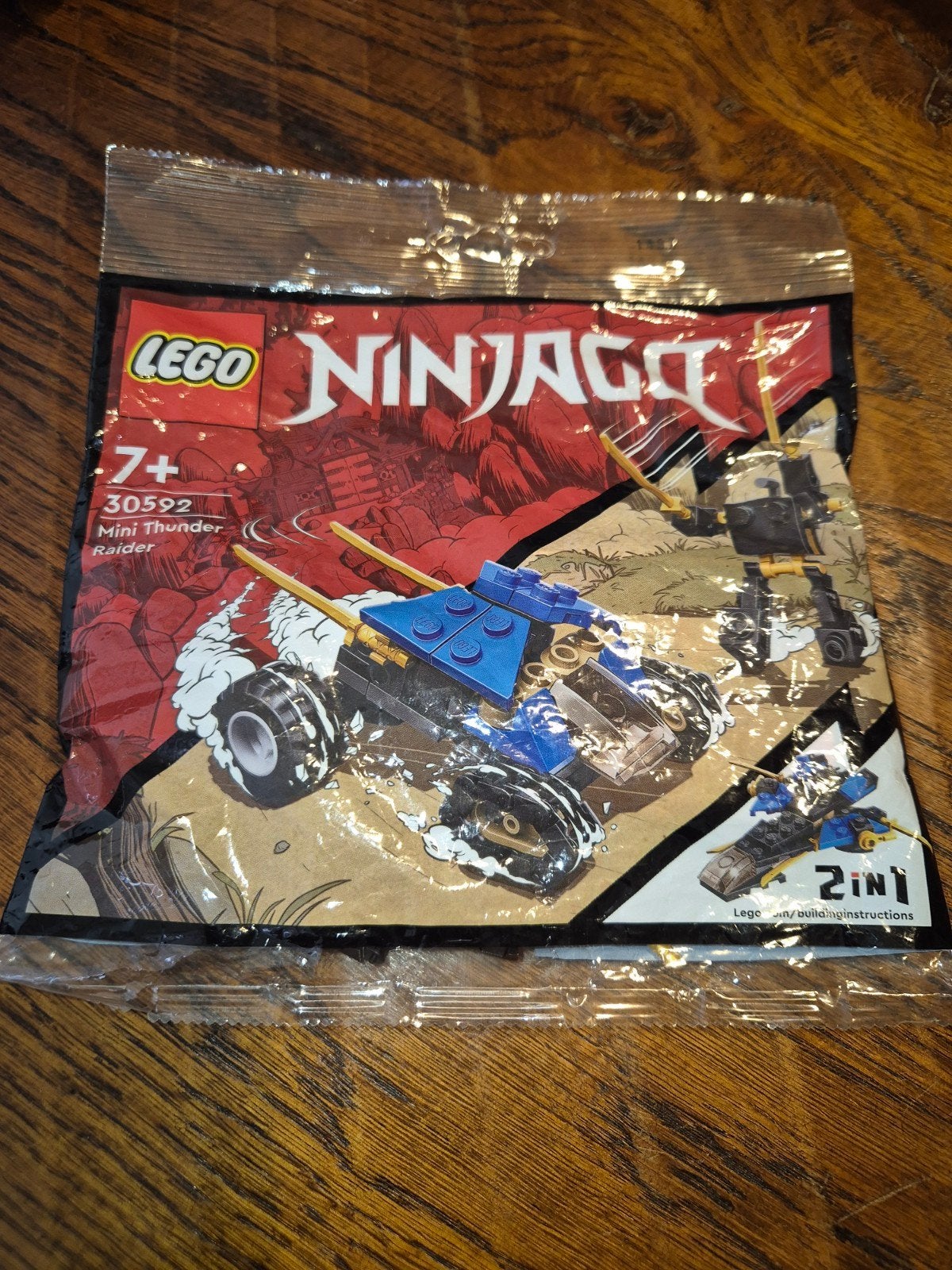 Lego Ninjago 30592 Mini Thunder Raider - Nieuw in zakje, Ophalen, Inclusief instructies, Lego, Nieuw