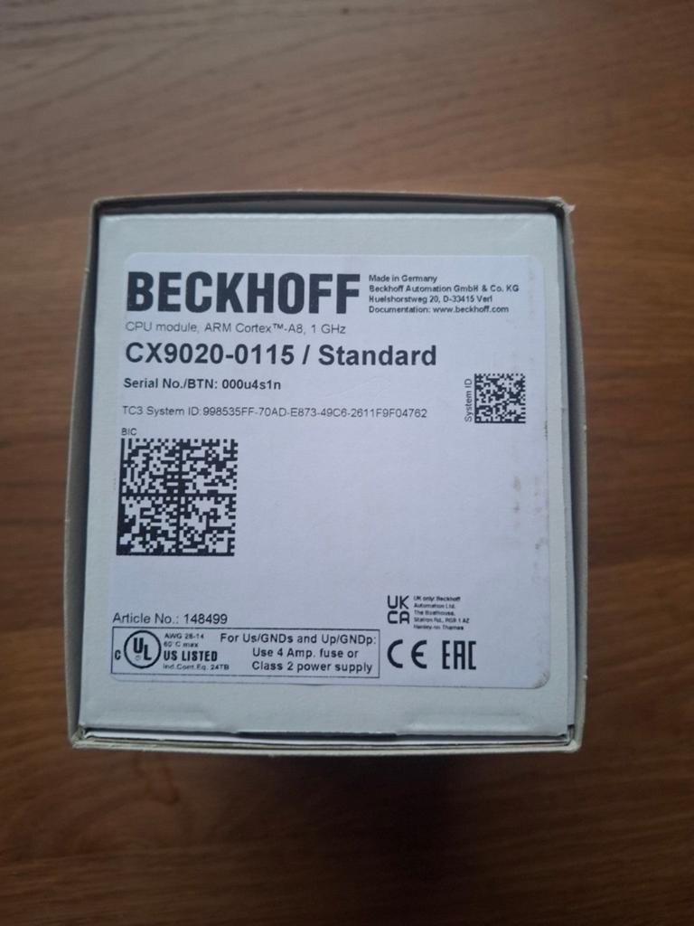 Beckhoff CX9020-0115 CPU module, Ophalen of Verzenden