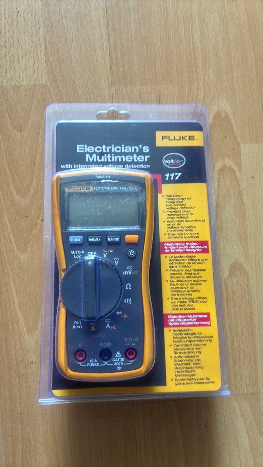 Fluke 117, Ophalen of Verzenden, Zo goed als nieuw, Multimeter
