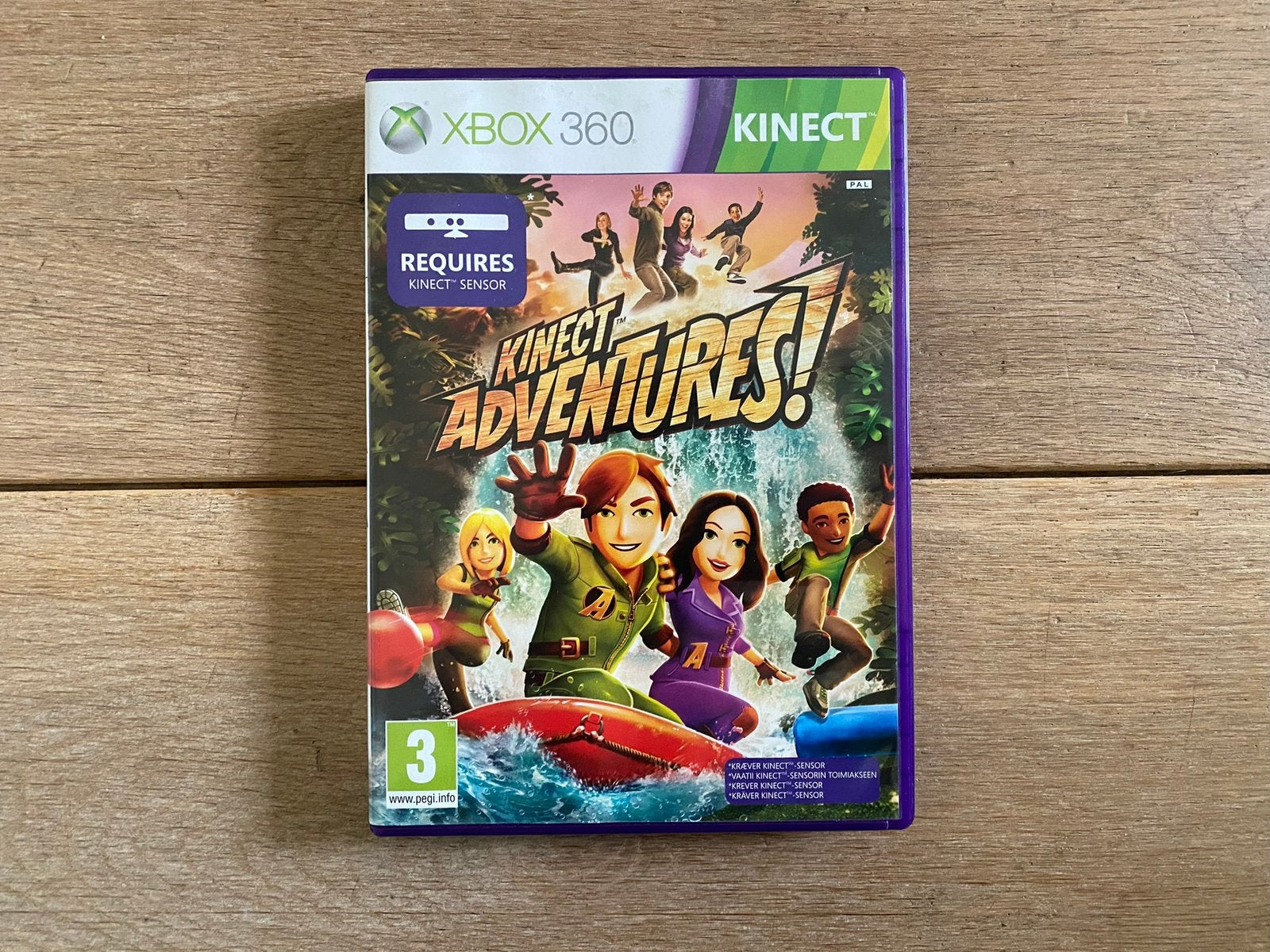 Kinect Adventures! – Xbox 360 | Krasvrij & Compleet, Avontuur en Actie, Verzenden, Zo goed als nieuw, 3 spelers of meer