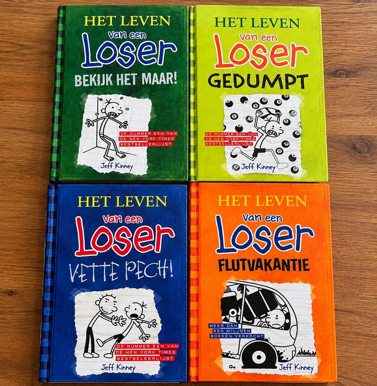 Het Leven van een Loser - 4-delige boekenreeks, Boeken, Ophalen, Gelezen, Fictie algemeen
