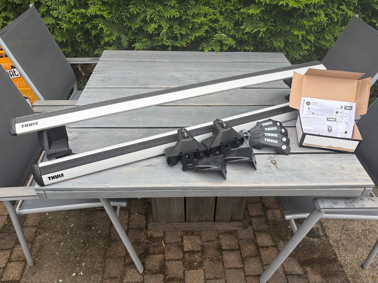 Thule dakdragers voor Opel Mokka (B) 5-deurs SUV, Auto diversen, Dakdragers, Ophalen of Verzenden, Zo goed als nieuw