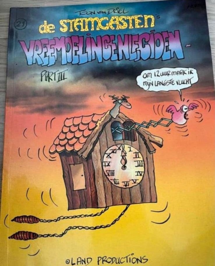 De Stamgasten 21 – Vreemdelingenlegioen (Toon van Driel), Eén stripboek, Ophalen of Verzenden, Gelezen
