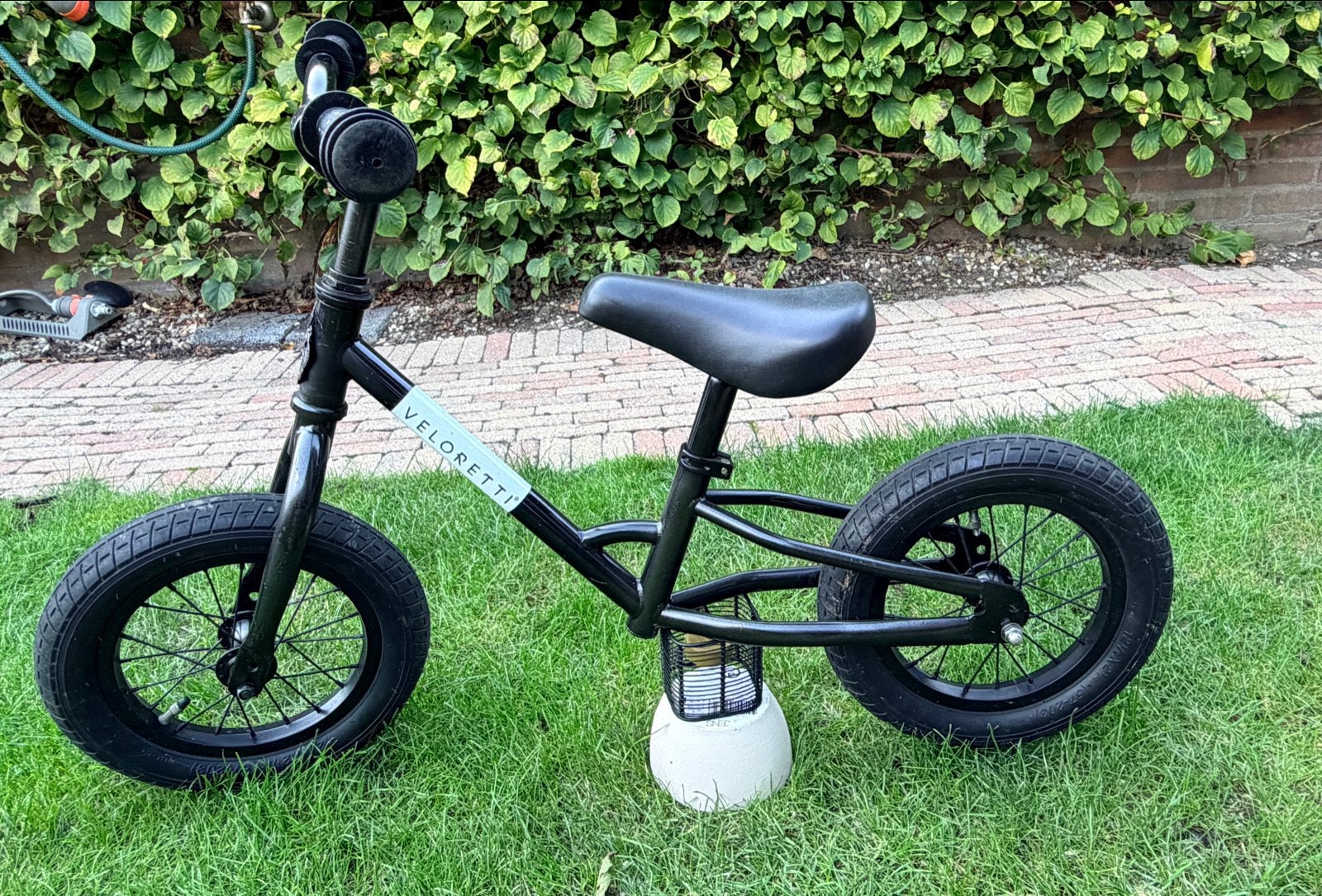 Veloretti loopfiets zwart, Ophalen, Gebruikt, Minder dan 16 inch