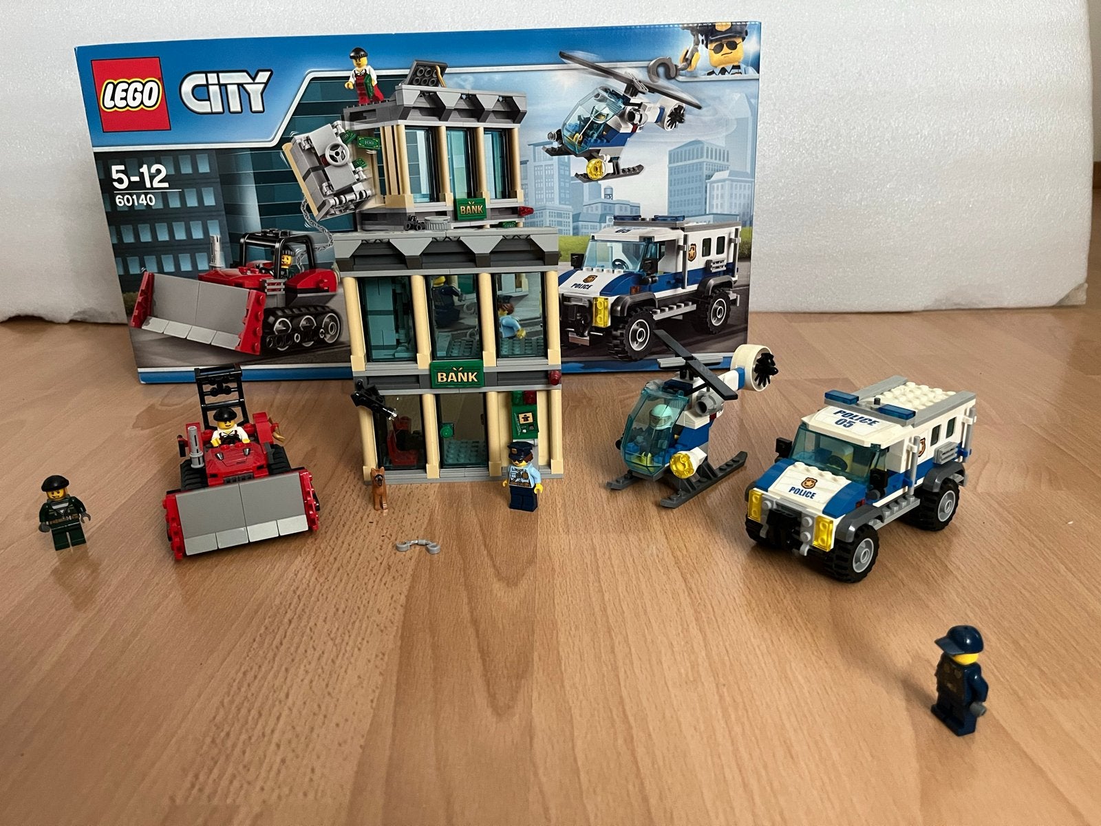 LEGO City 60140 Bankoverval, City, Compleet, Lego, Ophalen of Verzenden
