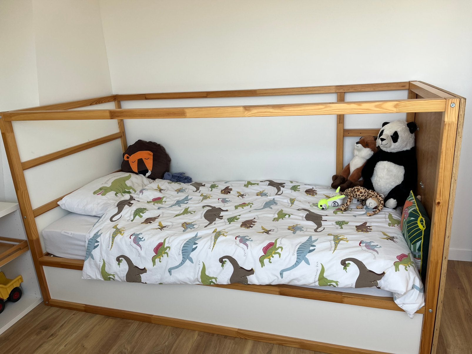 KURA ikea met klimwandje, Ophalen, Zo goed als nieuw, Halfhoogslaper