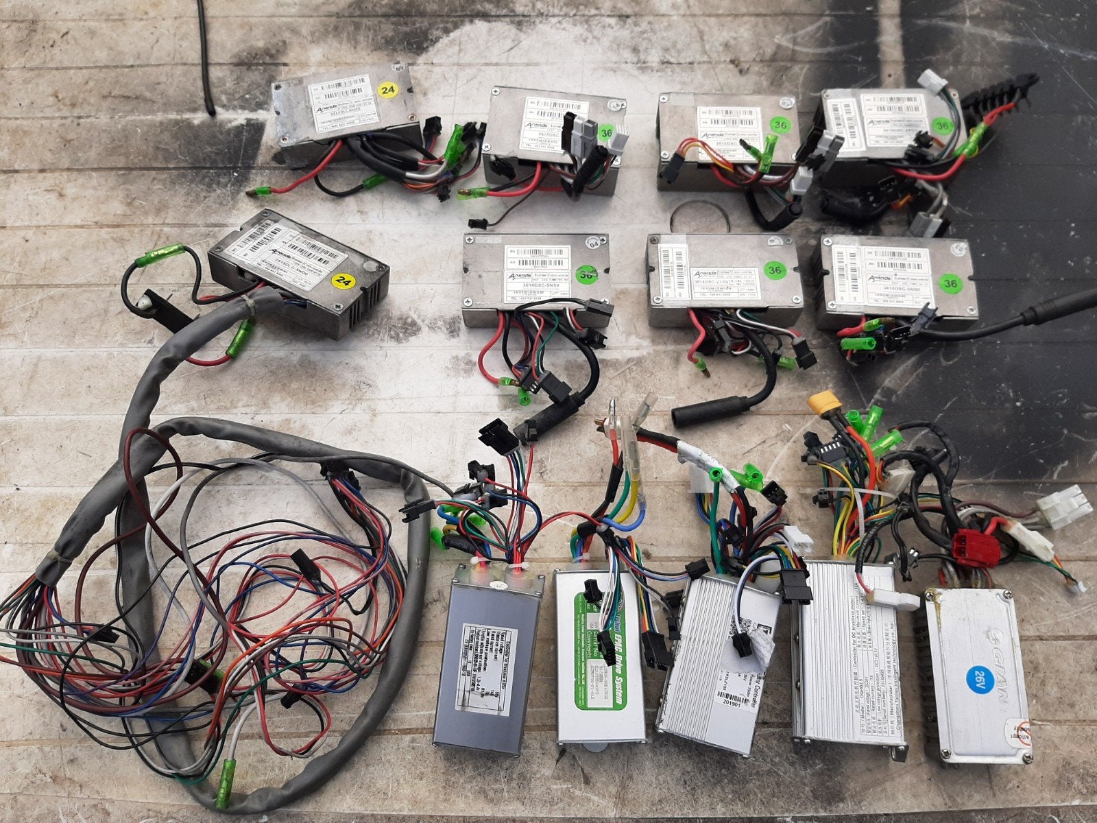 cotrollers voor electrische fietsen Batavus Giant Sparta etc, Fietsen en Brommers, Elektrische fiets, Overige materialen, Ophalen of Verzenden