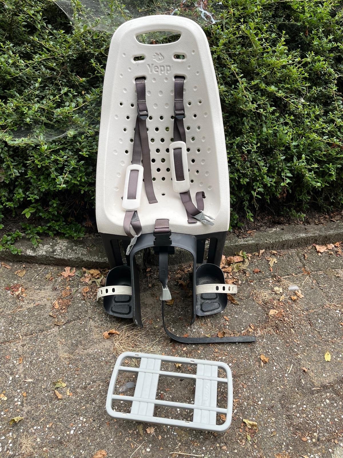 Yepp fietszitje achterzitje, Fietsen en Brommers, Fietsaccessoires | Fietsstoeltjes, Ophalen, Achterzitje, 9 t/m 18 kg, Gebruikt