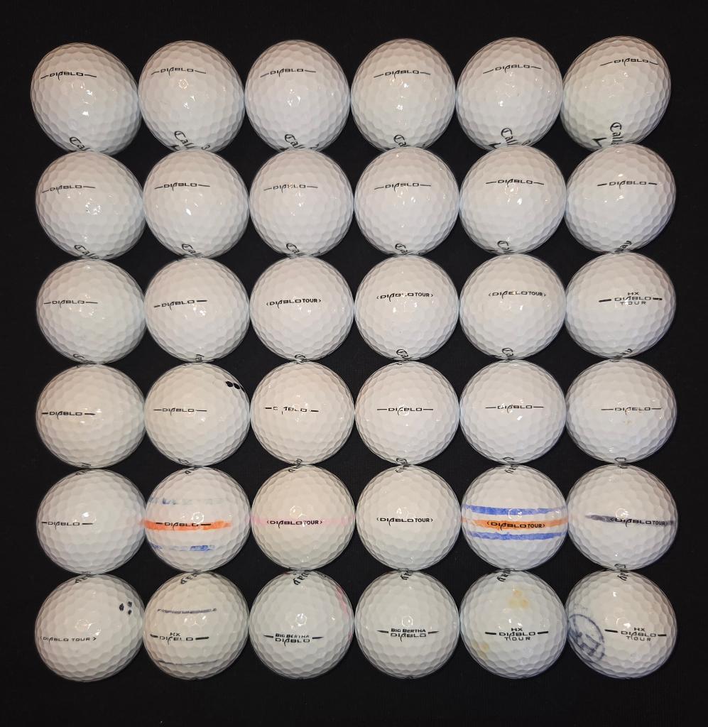 36 hele mooie Callaway Diablo (Tour) golfballen, Ophalen of Verzenden, Zo goed als nieuw, Bal(len), Callaway