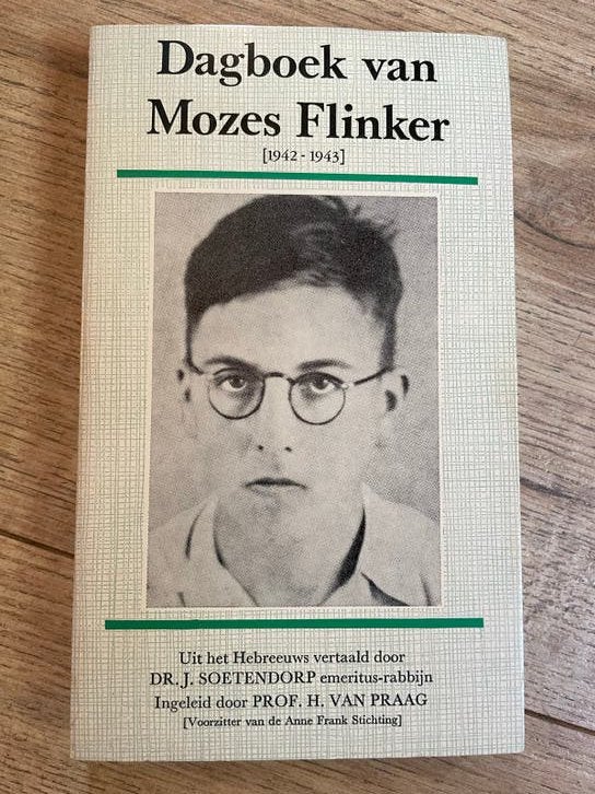 Dagboek van Mozes Flinker (1942-1943), Ophalen of Verzenden, Zo goed als nieuw