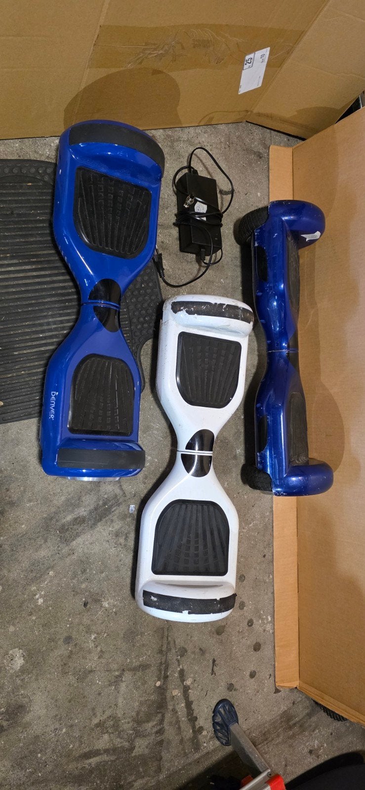 Denver Hoverboard drie stuks., Fietsen en Brommers, Steps, Ophalen, Zo goed als nieuw, Elektrische step (E-scooter)