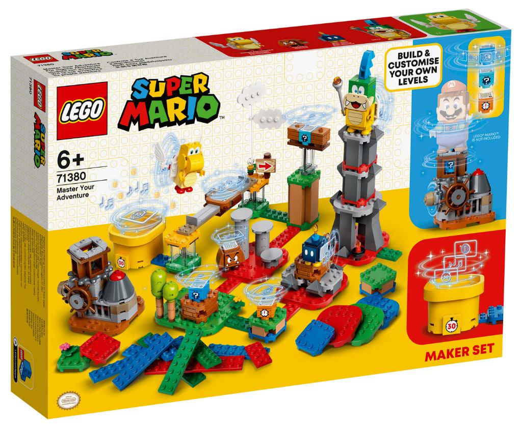 LEGO 71380 Super Mario MakersSet beheers Avonturen 366 delig, Kinderen en Baby's, Speelgoed | Duplo en Lego, Overige thema's, Lego