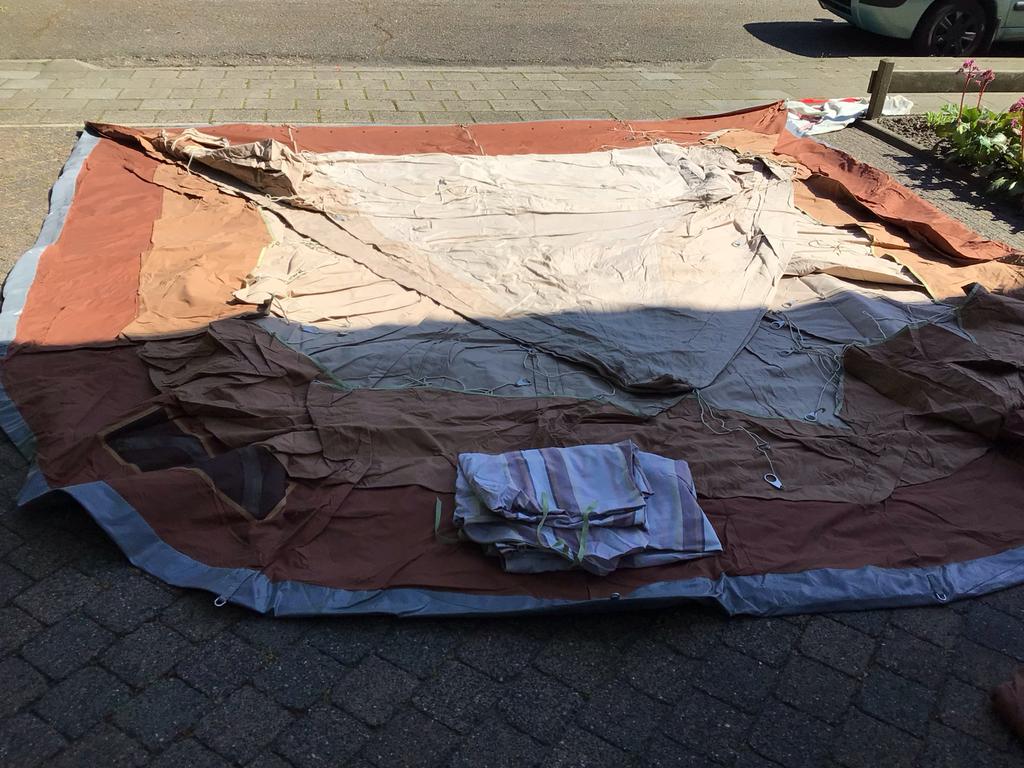 Complete De Waard Albatros tent, Ophalen, Gebruikt, Tot en met 4