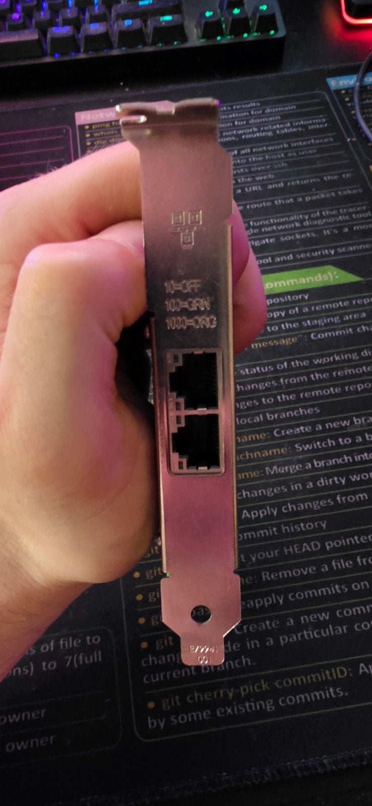 Originele Intel I340-T2 Dual Port Gigabit PCIe netwerkkaart, Ophalen of Verzenden, Gebruikt, Intern, Intel