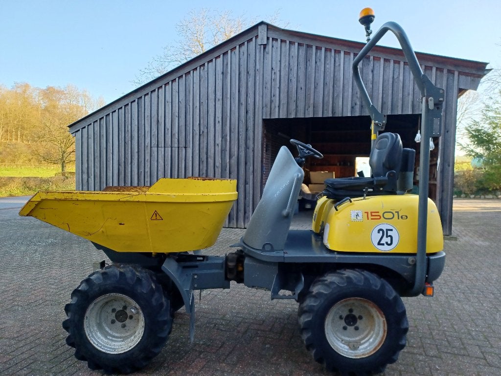 Wacker Neuson 1501 dumper, Ophalen
