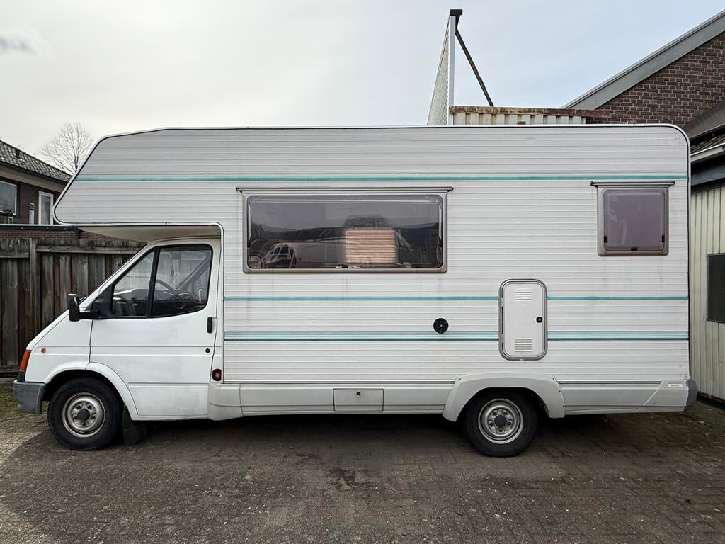 Camper - HP-TT-83 - nieuwe APK, Caravans en Kamperen, Campers, Standaard zit, Diesel, Particulier, Ford