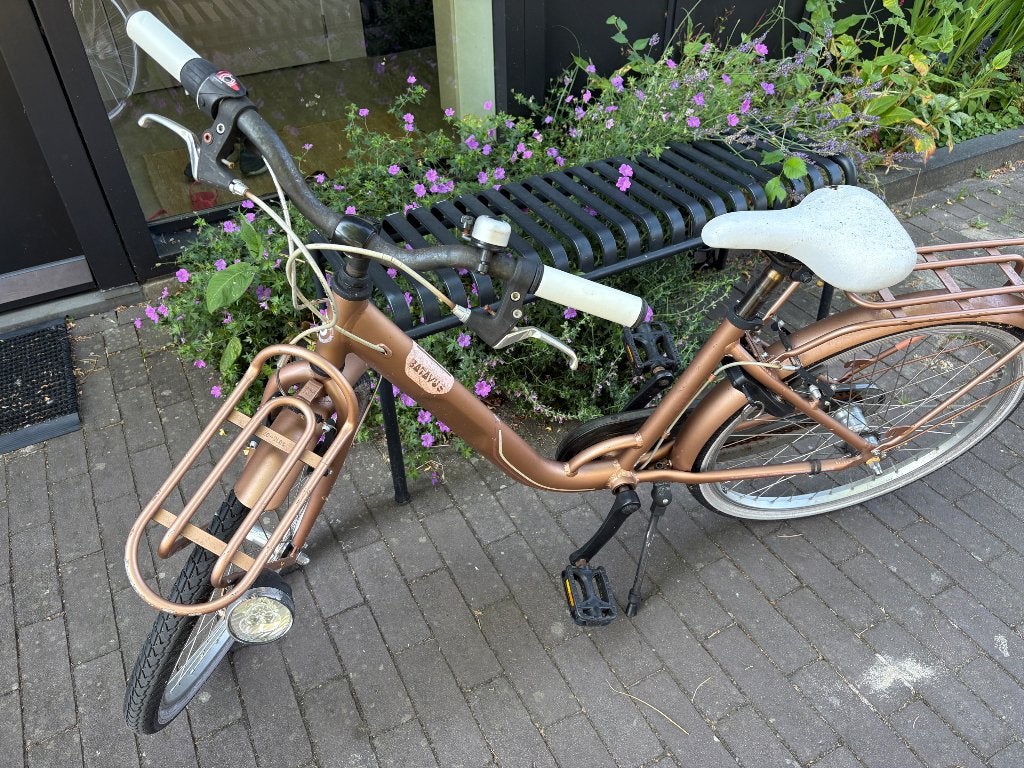 Kinderfiets, Fietsen en Brommers, Fietsen | Meisjes, Ophalen, Gebruikt, 22 inch, Versnellingen