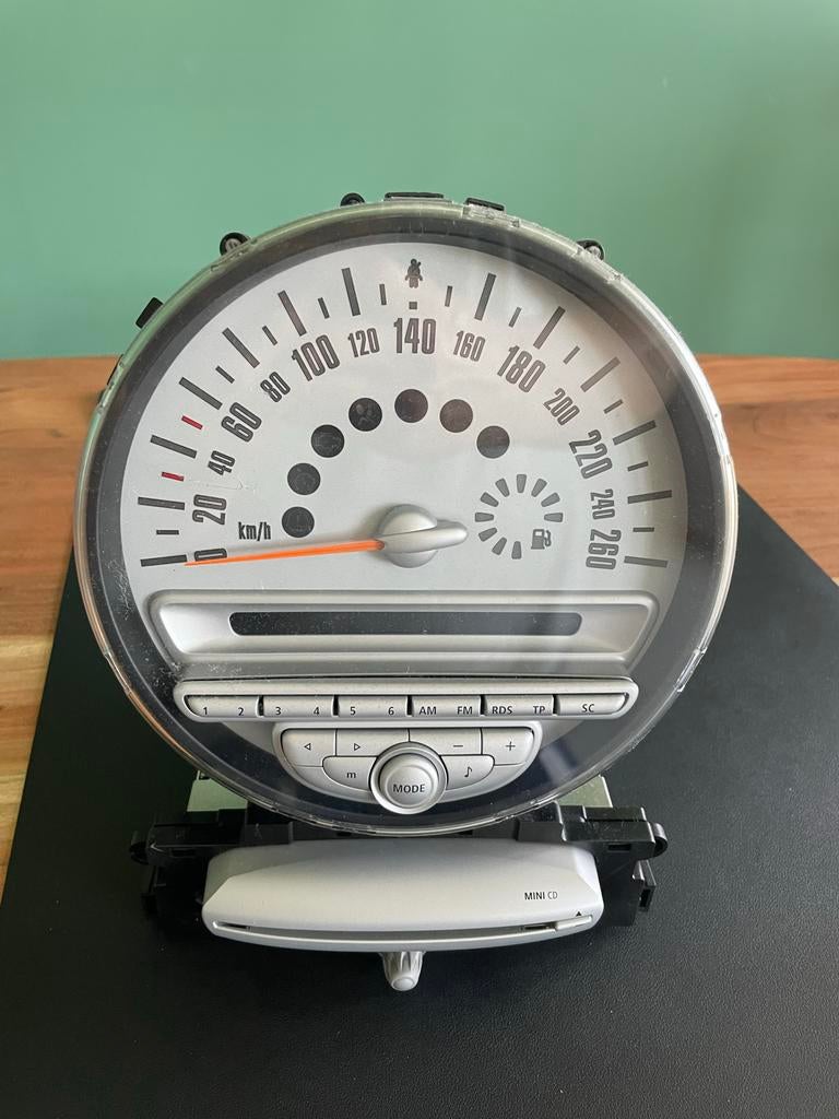 Kilometerteller en CD-speler voor Mini Cooper, Ophalen, Gebruikt, Mini