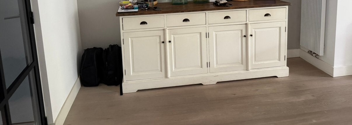 Dressoir, Ophalen, Gebruikt, 150 tot 200 cm, Teakhout