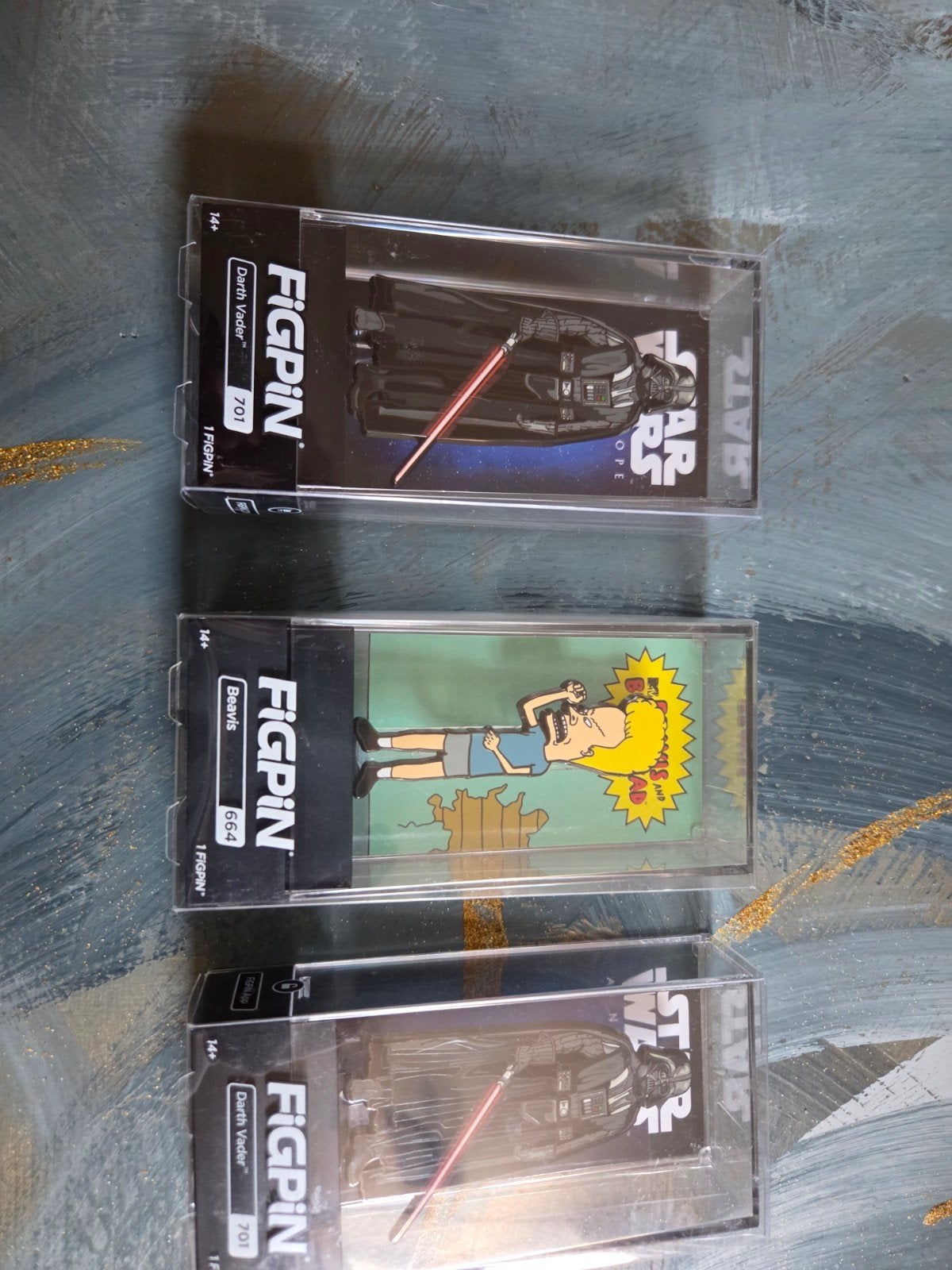3x Figpin: 2x Darth Vader, 1x Beavis - Nieuw in verpakking, Ophalen of Verzenden, Nieuw