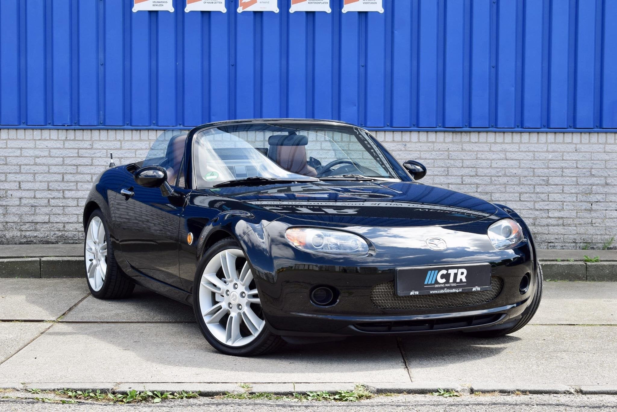 Mazda MX-5 1.8 Exclusive Bose audio 18" leder climate contro, Auto's, Mazda, Achterwielaandrijving, Gebruikt, Zwart, 4 cilinders