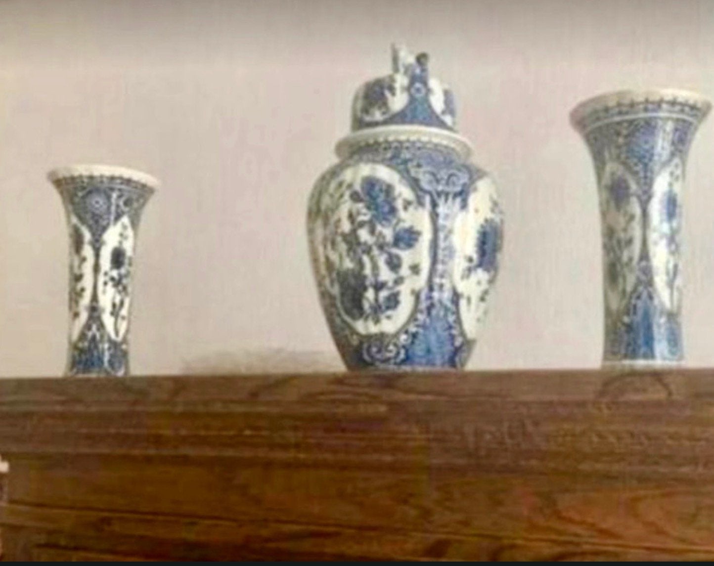 Boch Delfts blauw kastenstel. Allen genummerd/gemerkt, Ophalen of Verzenden