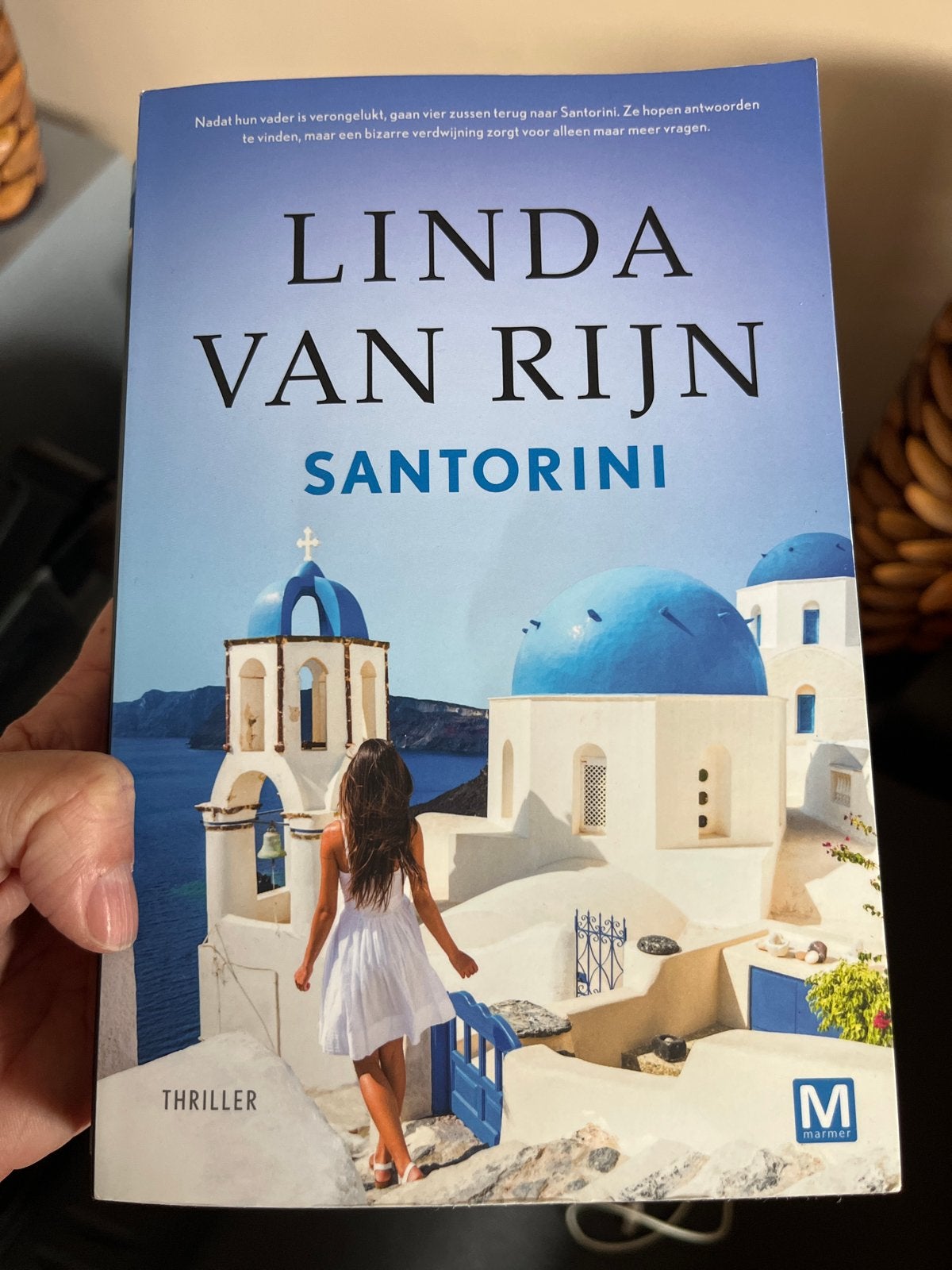 Linda van Rijn - Santorini (Thriller), Ophalen of Verzenden, Gelezen