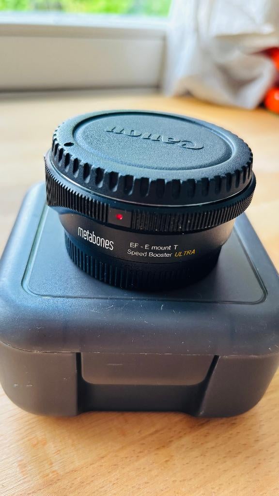 Metabones Canon EF - Sony E mount T Speed Booster ULTRA, Ophalen of Verzenden, Zo goed als nieuw, Telelens