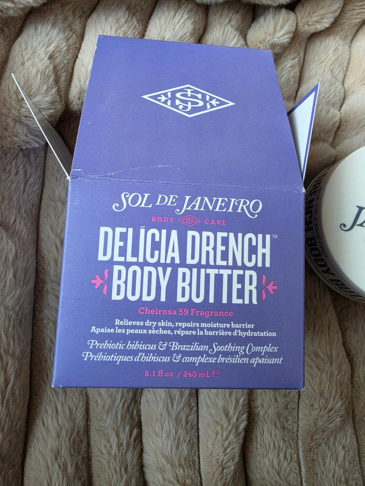 Sol de Janeiro Delícia Drench Body Butter 240ml, Sieraden, Tassen en Uiterlijk, Uiterlijk | Lichaamsverzorging, Ophalen of Verzenden