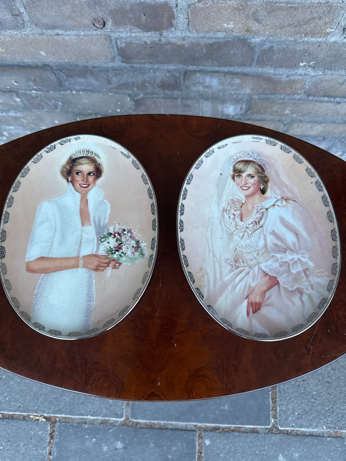Diana: Queen of Our Hearts - Bradford Exchange borden, Verzamelen, Ophalen, Zo goed als nieuw, Buitenland, Servies
