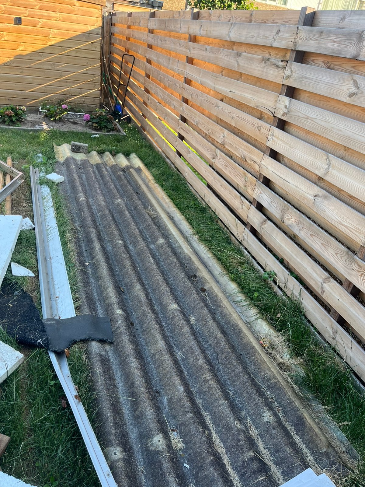Gratis golfplaten 5 meter, Ophalen, Zo goed als nieuw