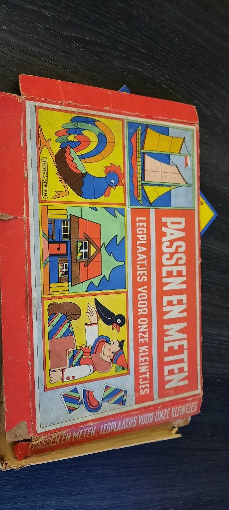 oude kinder puzzel, Antiek en Kunst, Ophalen of Verzenden