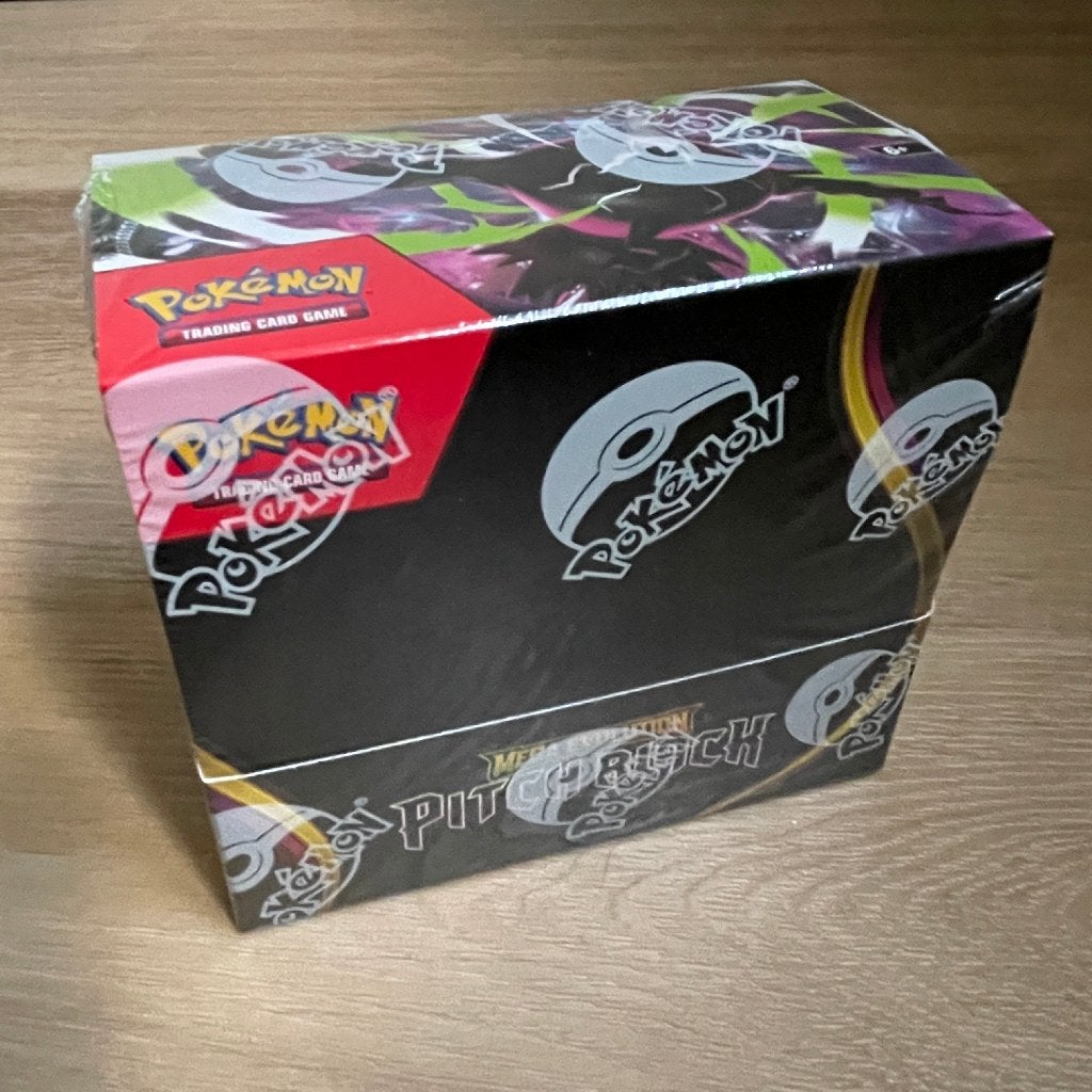 Pokémon TCG Mega Evolution Pitch Black Booster Box, Ophalen of Verzenden, Nieuw, Boosterbox