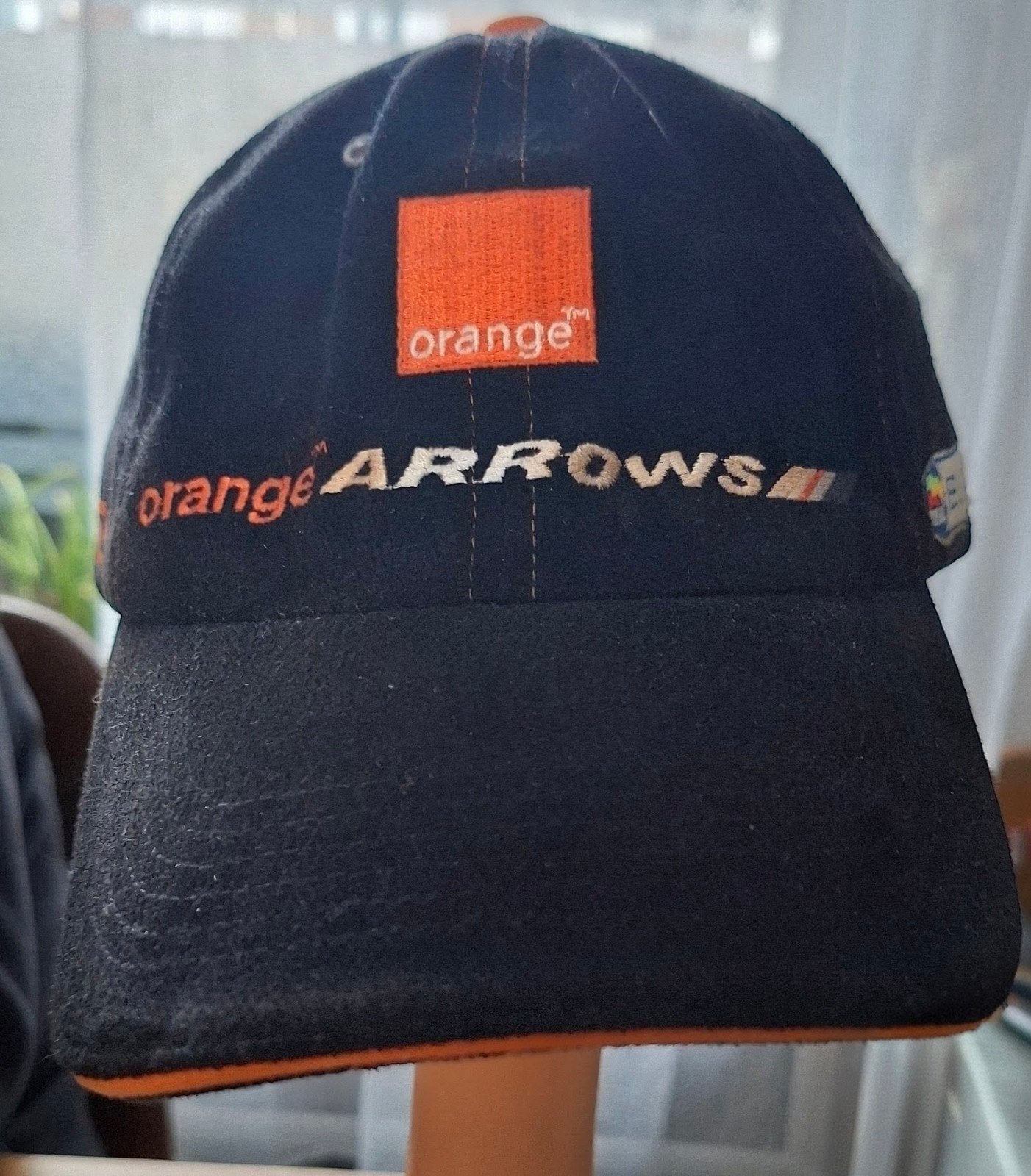 Vintage Orange Arrows F1 Team Cap 2000-2002 Jos Verstappen, Ophalen of Verzenden, Gebruikt, Formule 1