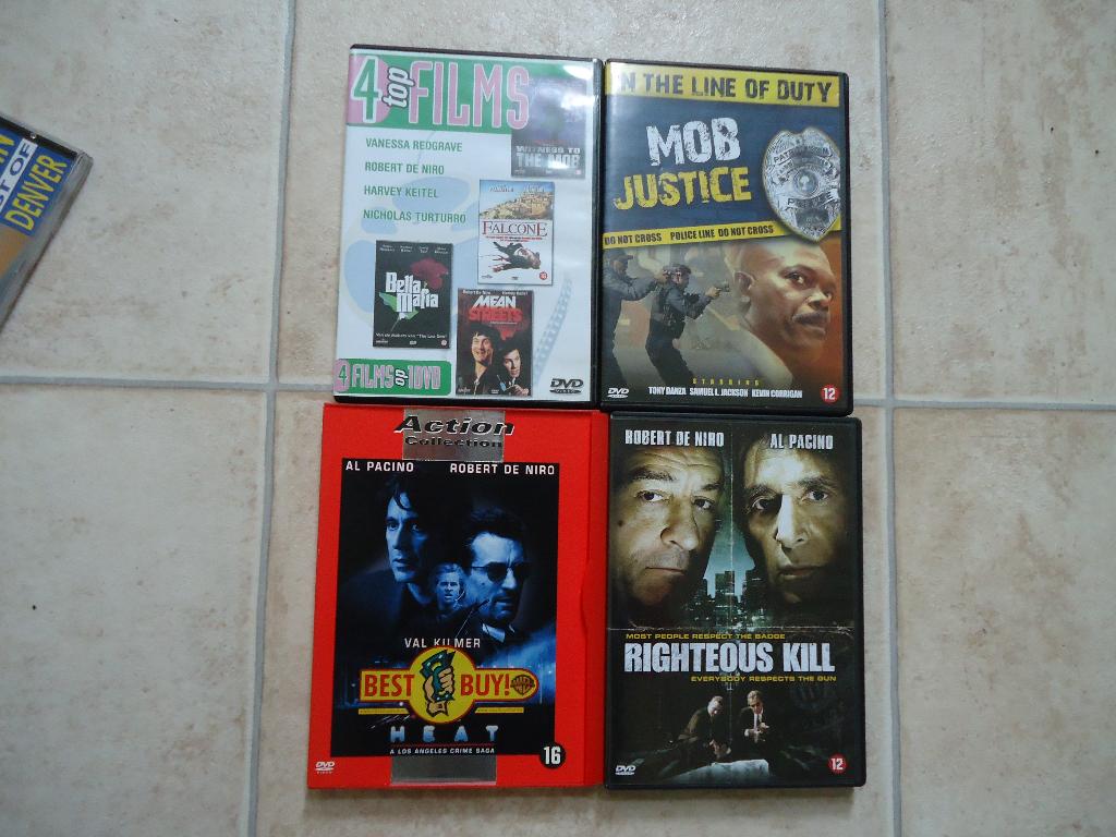 maffia/misdaad dvd pakket - 7 films met o.a. Pacino, De Niro, Alle leeftijden, Ophalen of Verzenden, Gebruikt, Maffia en Misdaad
