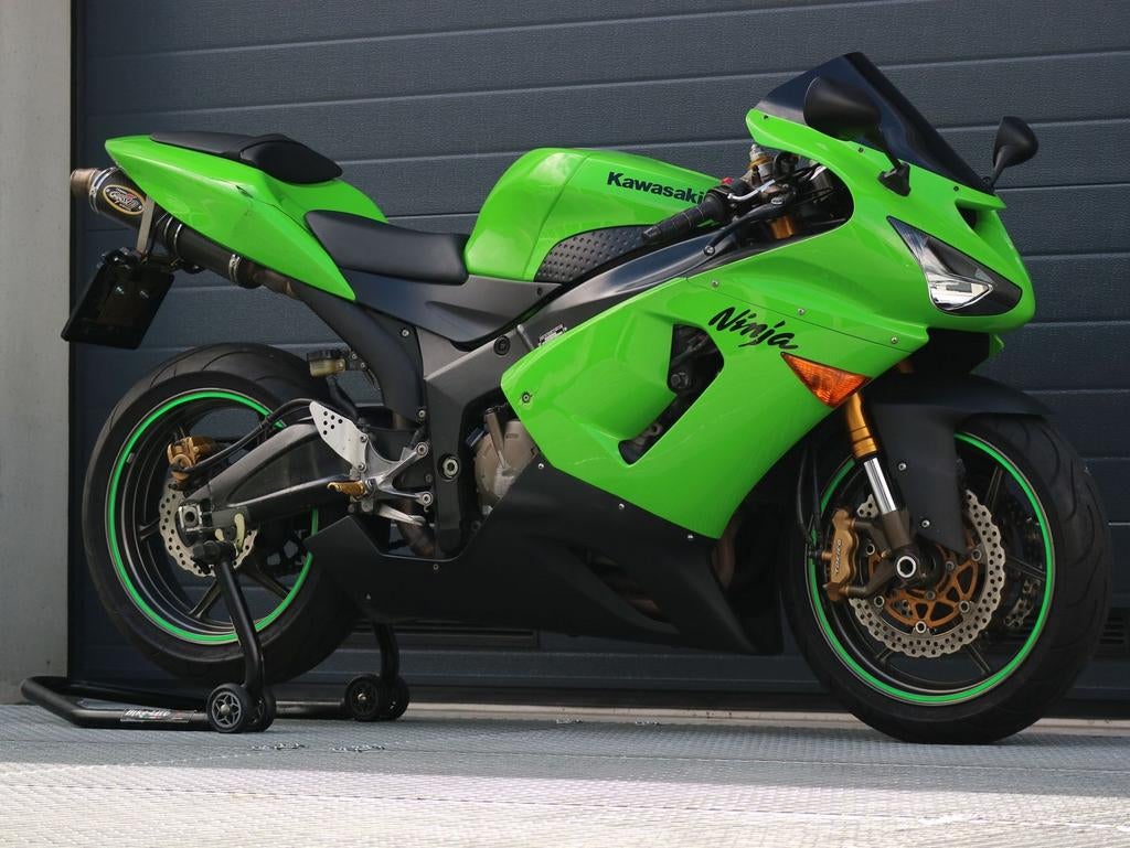 KAWASAKI NINJA ZX-6R A2 mogelijk (bj 2005) 21,812 km, Motoren, Motoren | Kawasaki, 636 cc, Bedrijf, Onbekend, Meer dan 35 kW