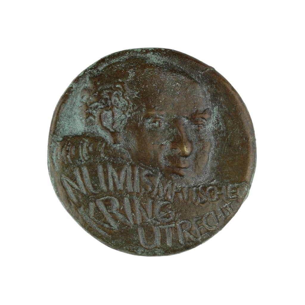 Theo van de Vathorst VERZAMELAAR NUMISMATISCHE KRING UTRECHT, Verzenden, Brons, Nederland
