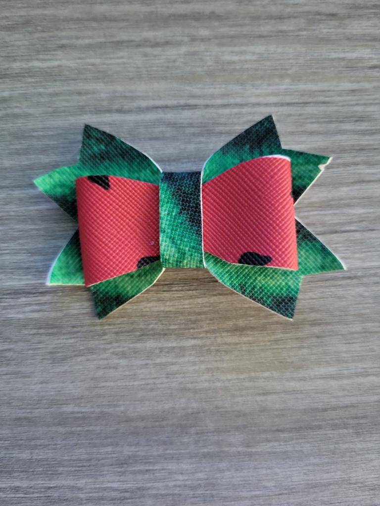 Nieuw handgemaakt haarstrikje watermeloen design, Ophalen of Verzenden, Nieuw, Handgemaakt