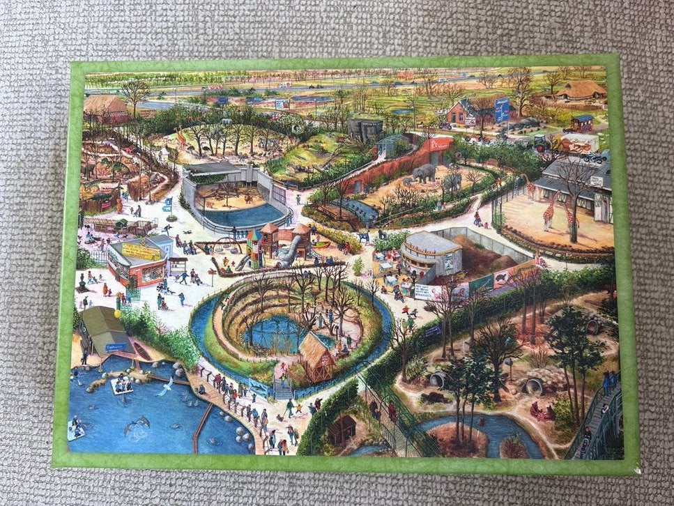 Puzzel Nederland - 200 stukjes Charlotte Dematons, Hobby en Vrije tijd, Denksport en Puzzels, Ophalen of Verzenden, Zo goed als nieuw