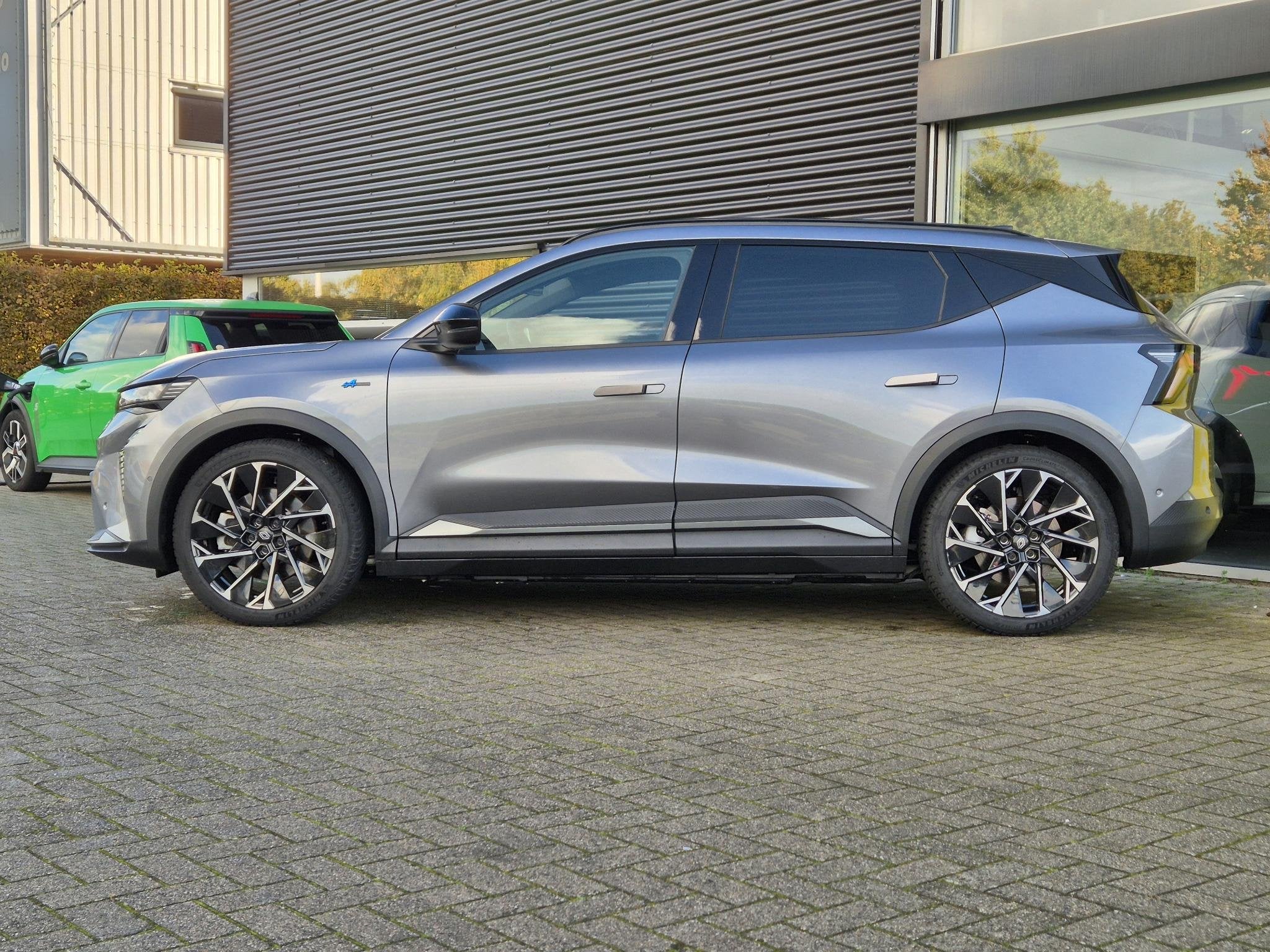 Renault Scenic E-Tech EV87 long range esprit Alpine SolarBay, Dealer onderhouden, Gebruikt, Lane Keeping Assist, Leder en Stof