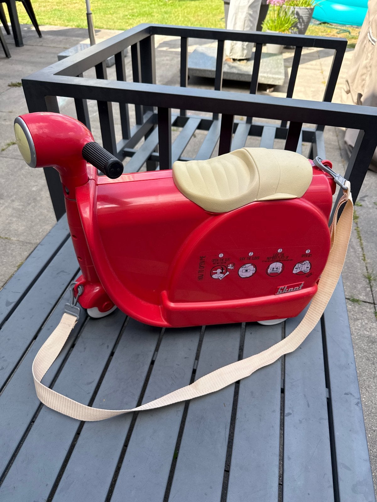 Scooter koffer voor kinderen, Ophalen, Gebruikt, Hard kunststof, Minder dan 50 cm