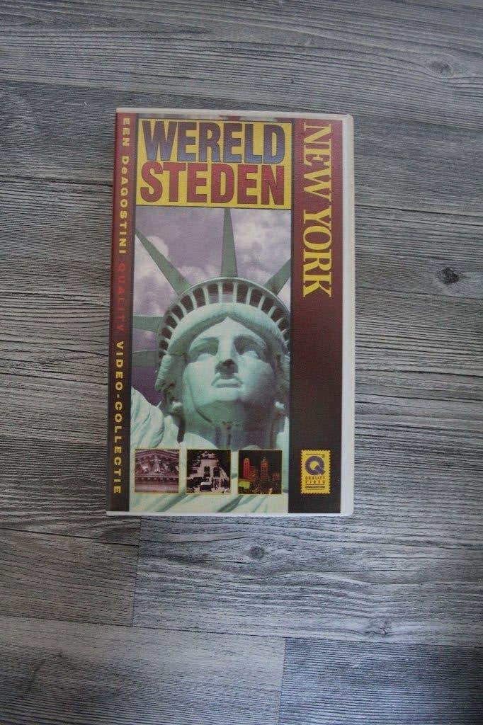 VHS - Wereldsteden - New York, Gebruikt, Alle leeftijden, Ophalen of Verzenden, Documentaire