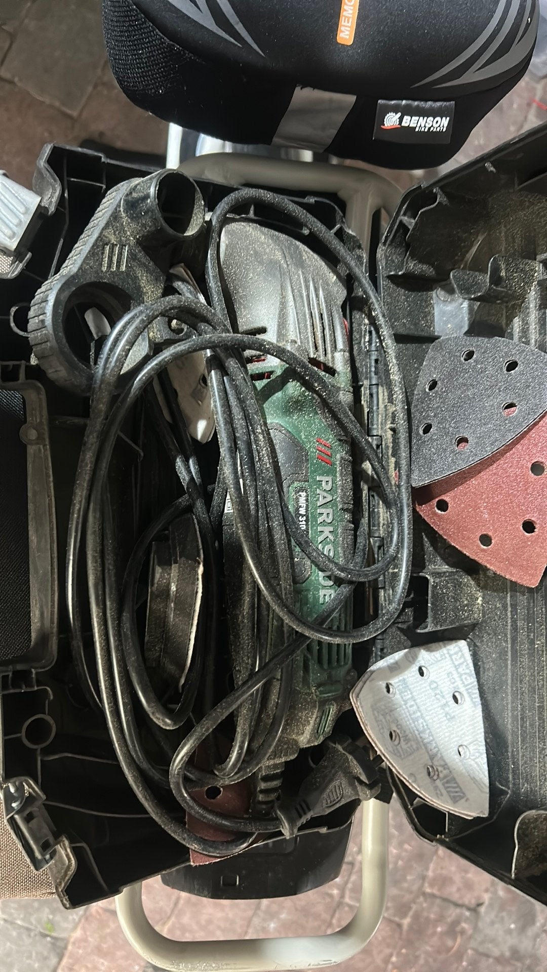 Multitool parkside, Verzenden, Zo goed als nieuw, Elektrisch, Overige soorten