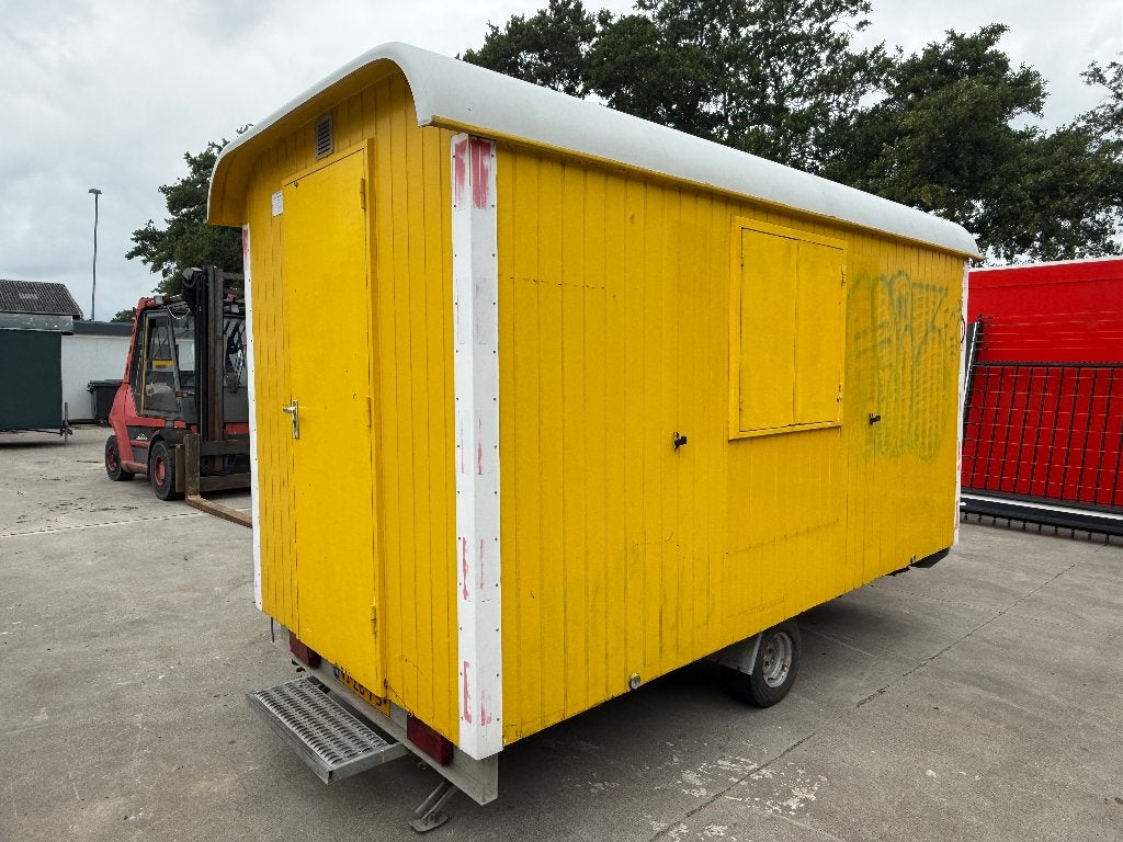 Houten snelverkeer schaftwagen schaftkeet pipowagen, Ophalen of Verzenden